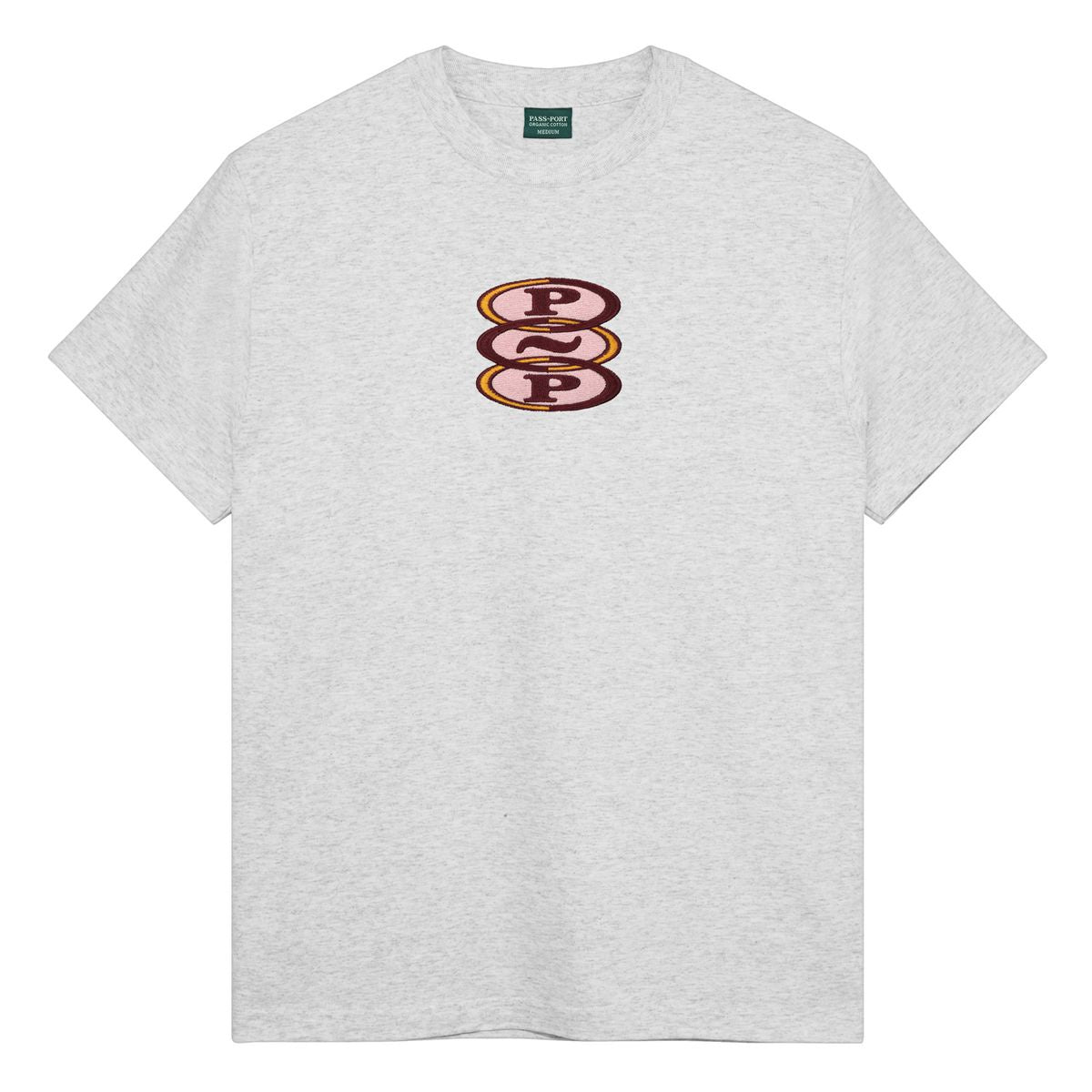 Hoops Organic Tee - Ash