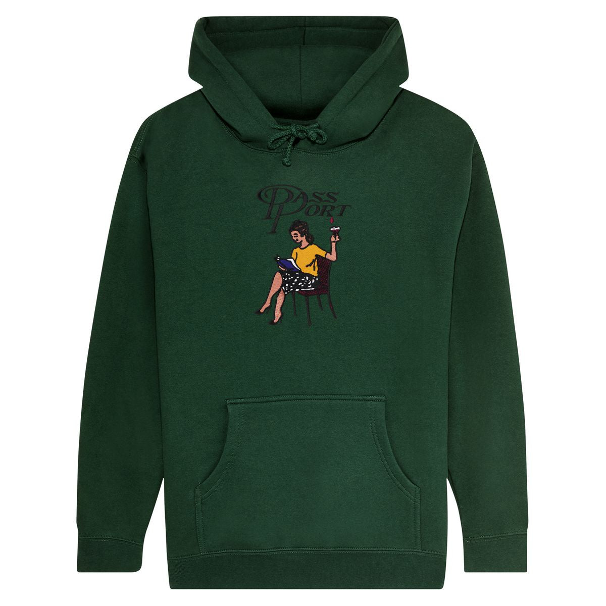 Minimal Output Hood - Forest Green
