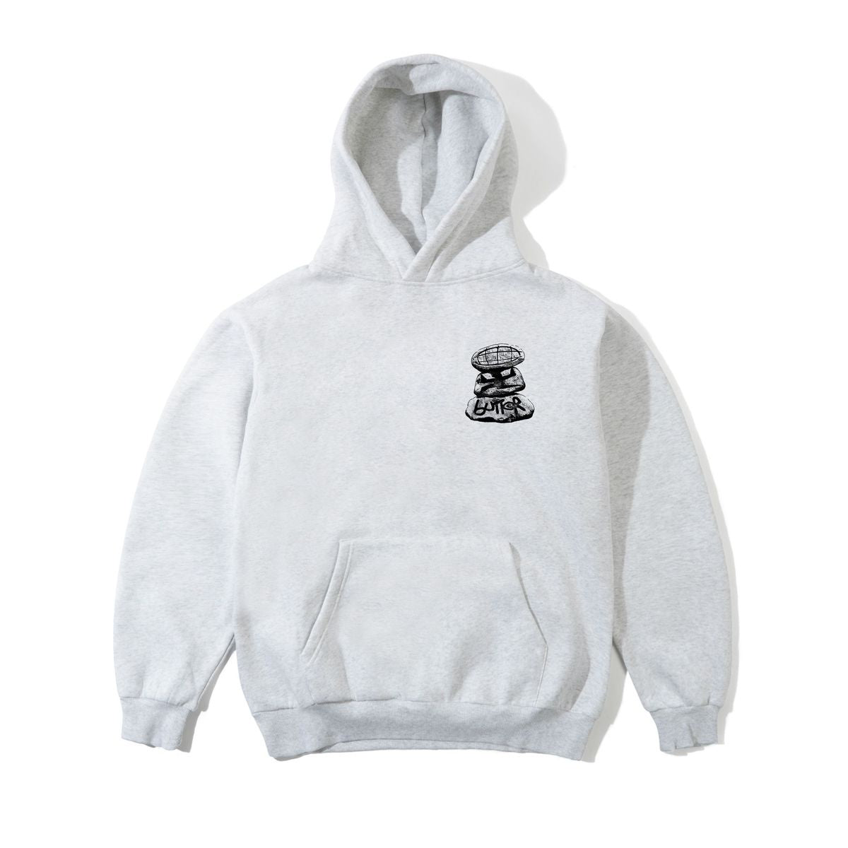 Boulder Terrain Pullover Hood - Ash