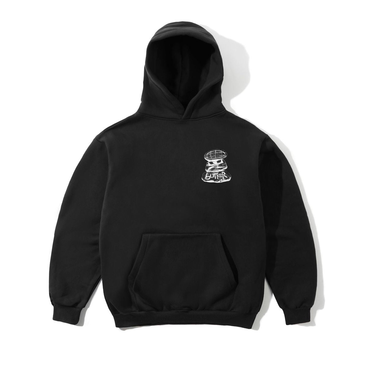 Boulder Terrain Pullover Hood - Black