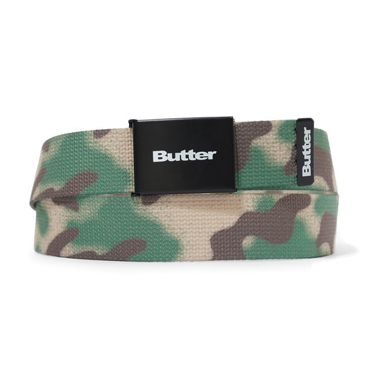Logo Woven Belt - Spray Camo