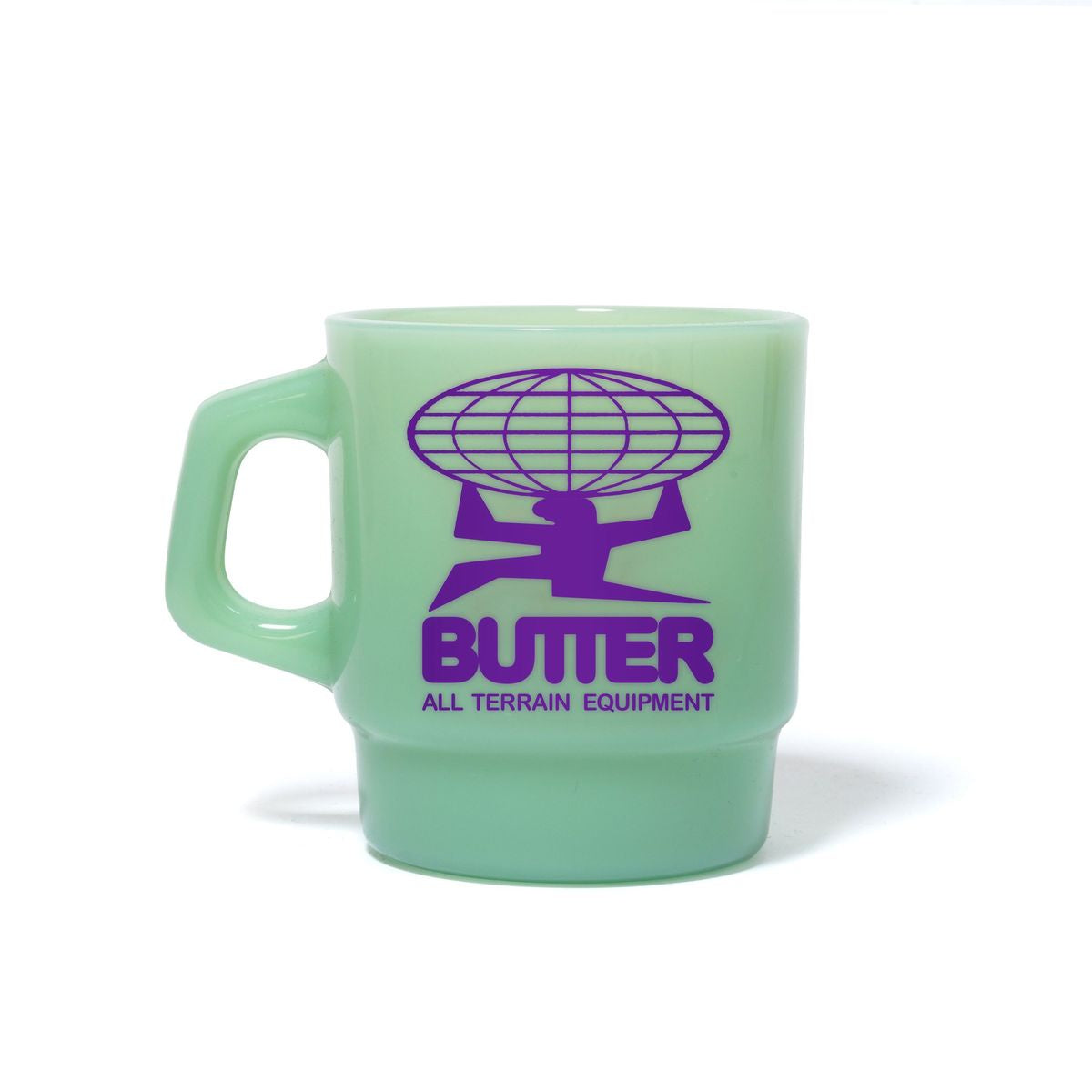 Glass Mug - Green