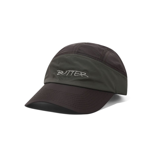 Stride Running Cap - Army/Brown