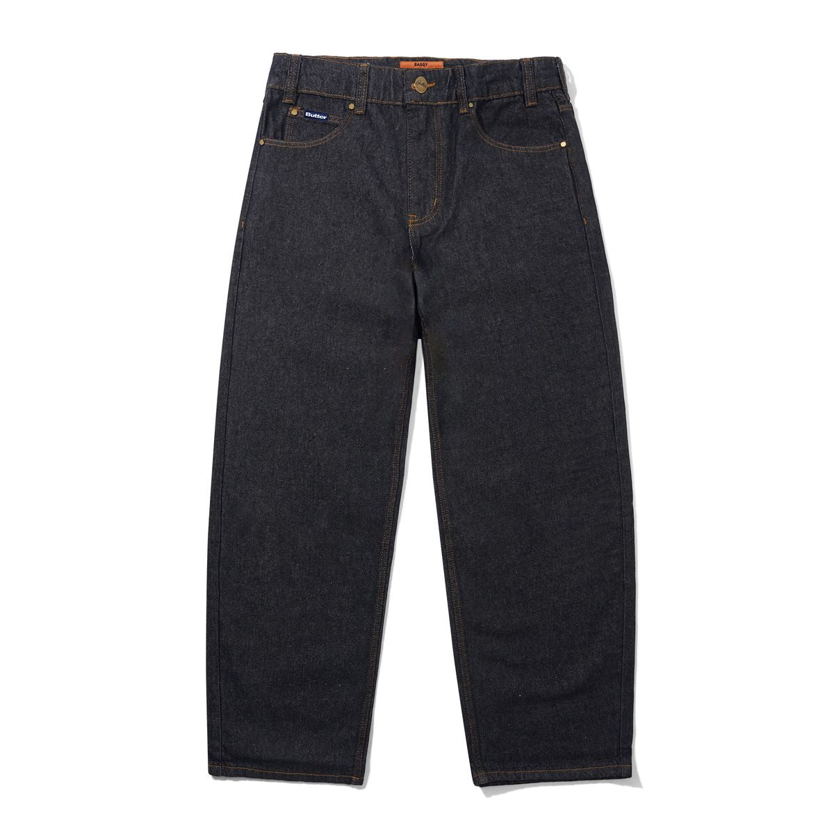 Baggy Denim Jeans - Raw Indigo