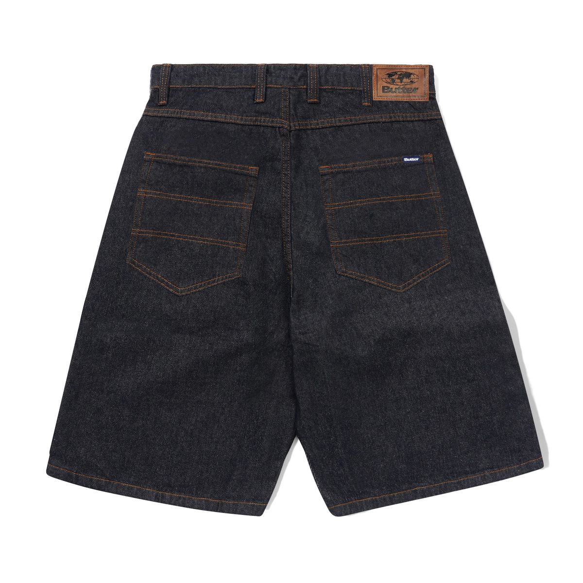 Baggy Denim Shorts - Raw Indigo