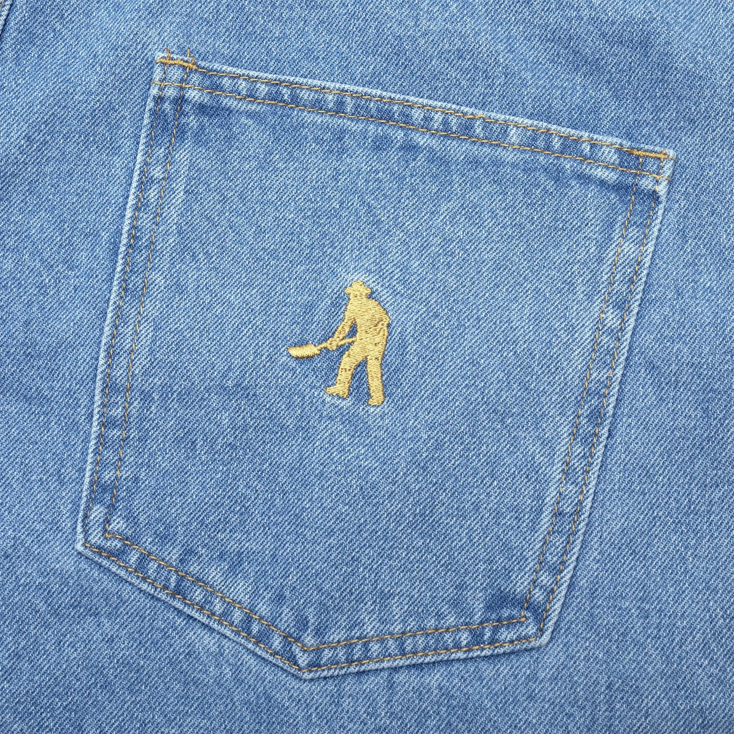 Denim Workers Club Jean - Washed Light Indigo