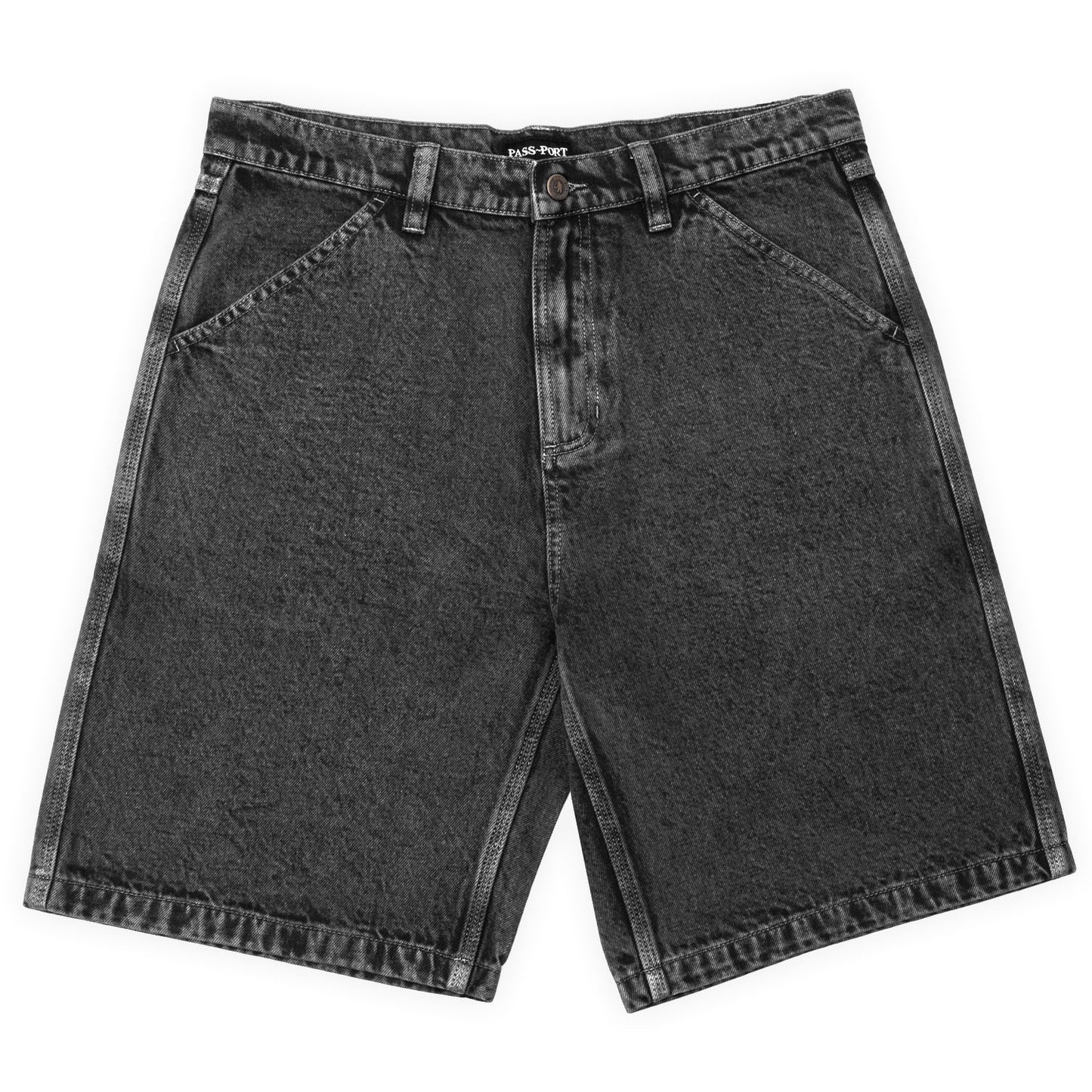 Denim Workers Club Short - Grey Over-Dye