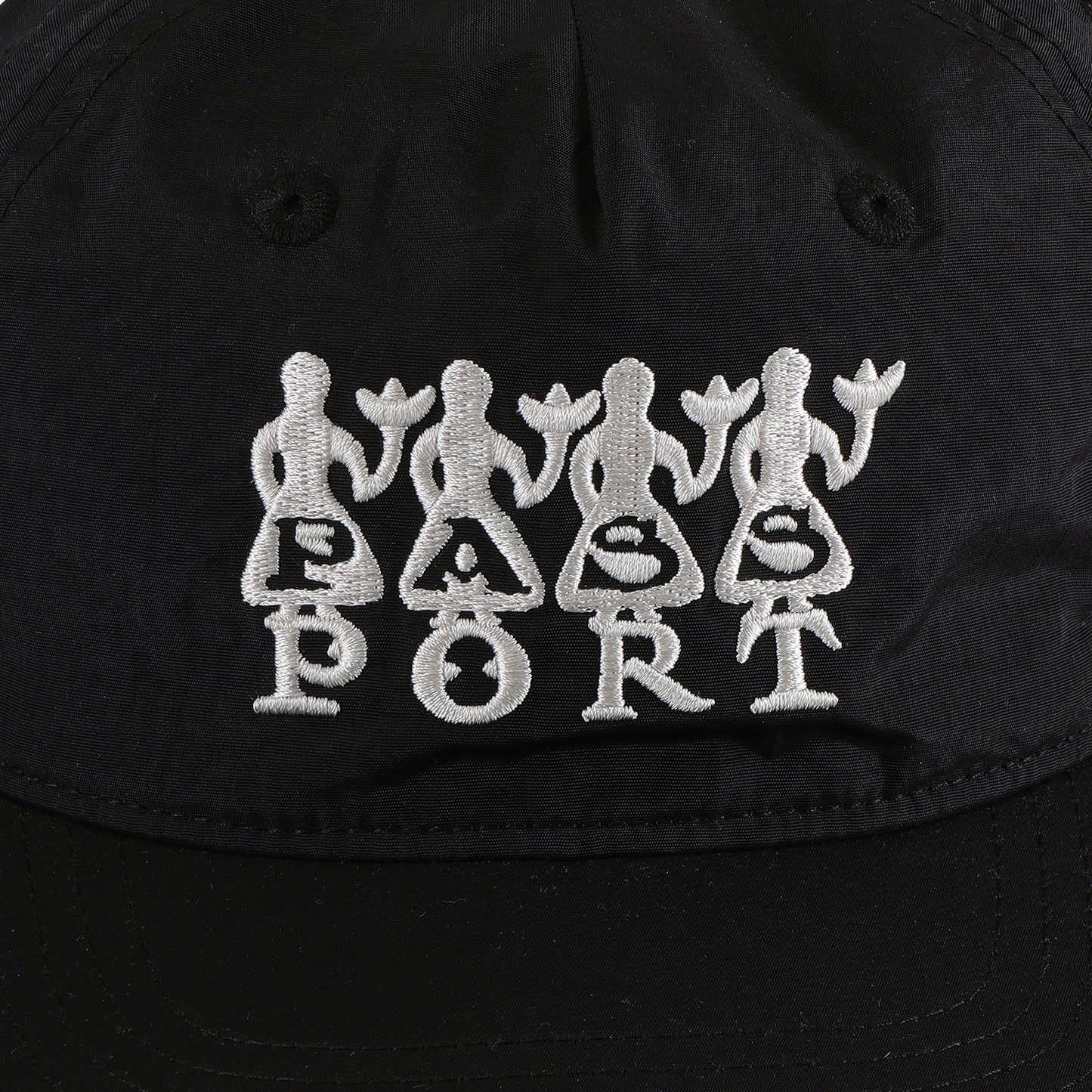 4 Flowers Workers Cap - Black