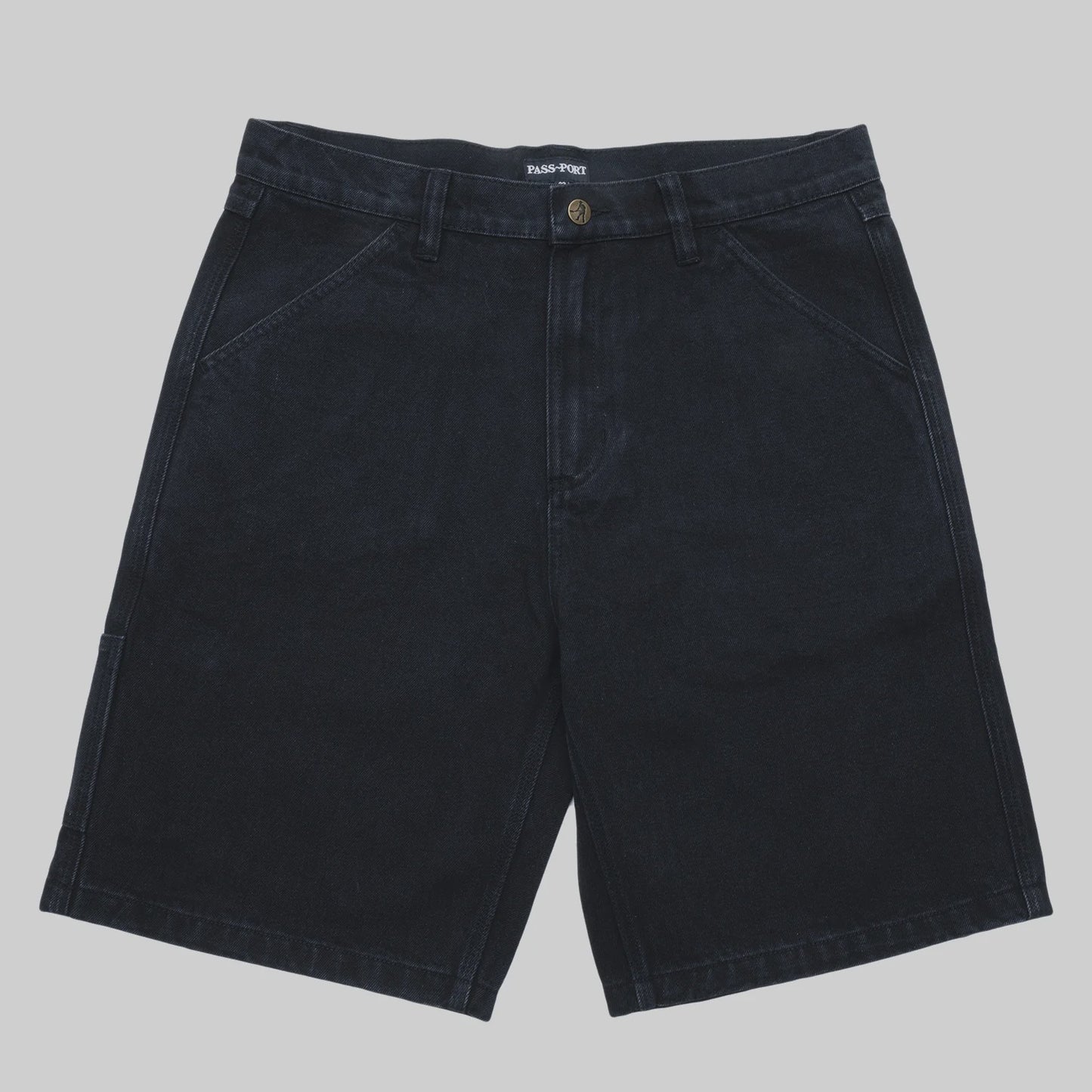 Workers Club Short - Washed Black
