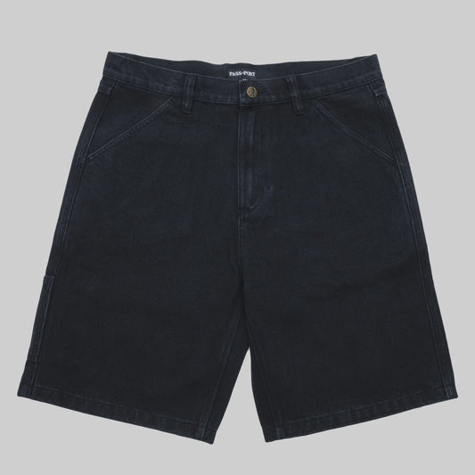 Workers Club Short - Washed Black
