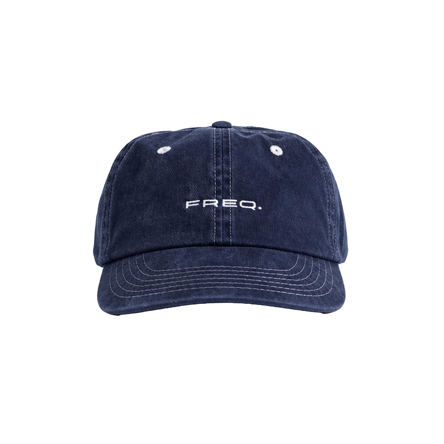 Contrast Stitch Cap - Navy
