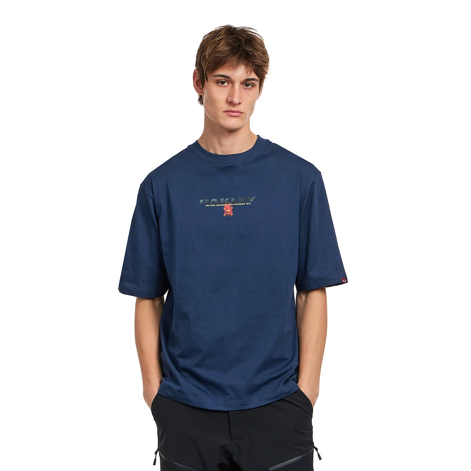 Flame F&B SS Tee - Abyss