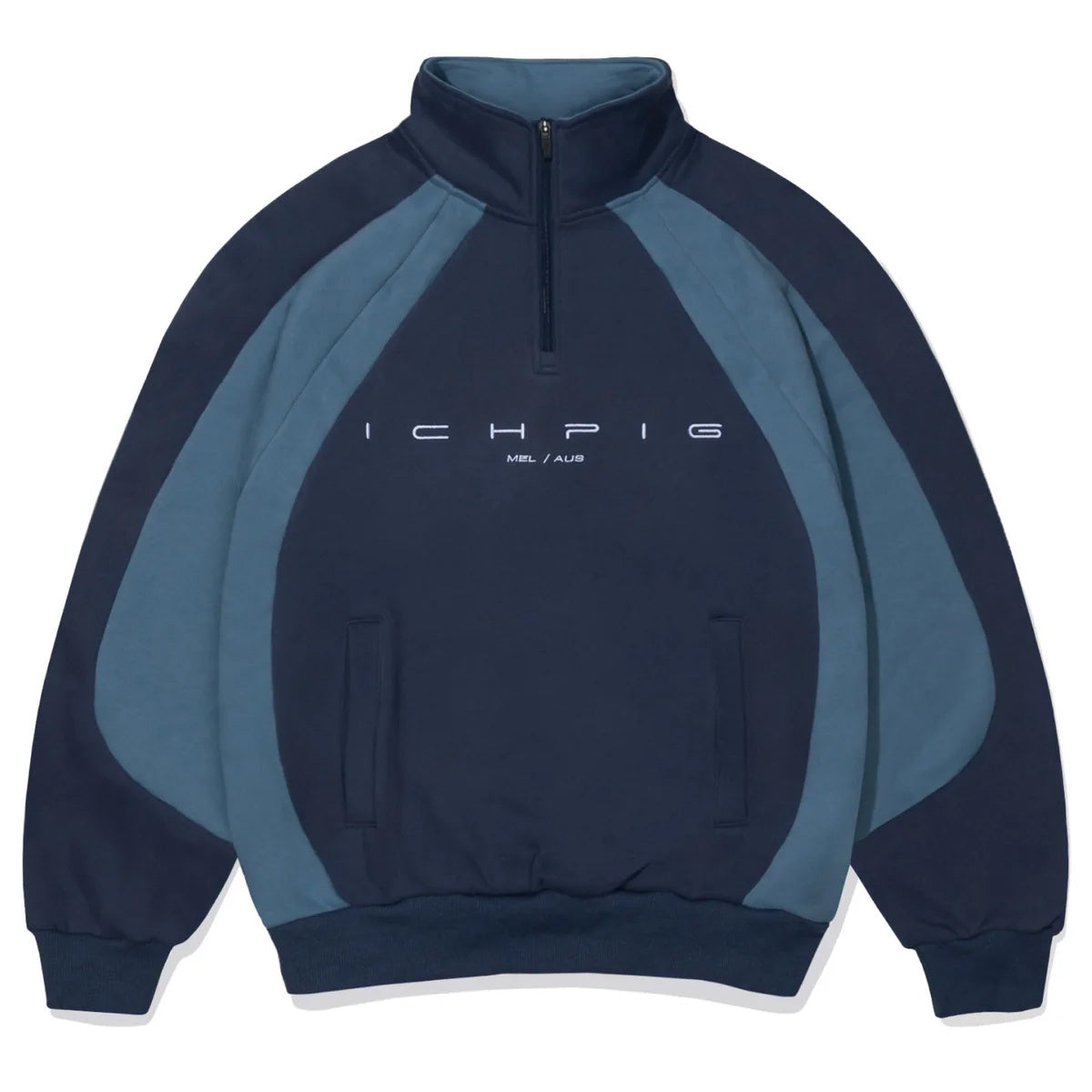 Flowline Panel 1/4 Zip - Steel