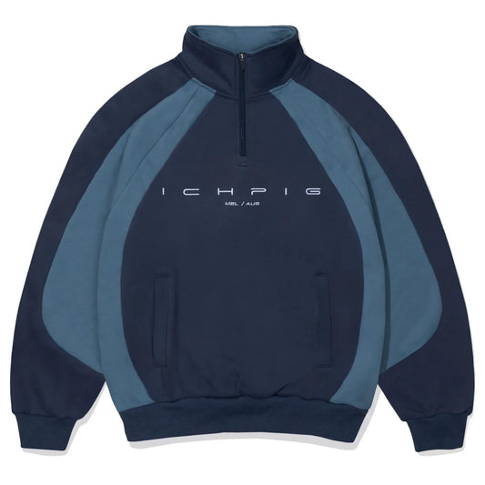 Flowline Panel 1/4 Zip - Steel