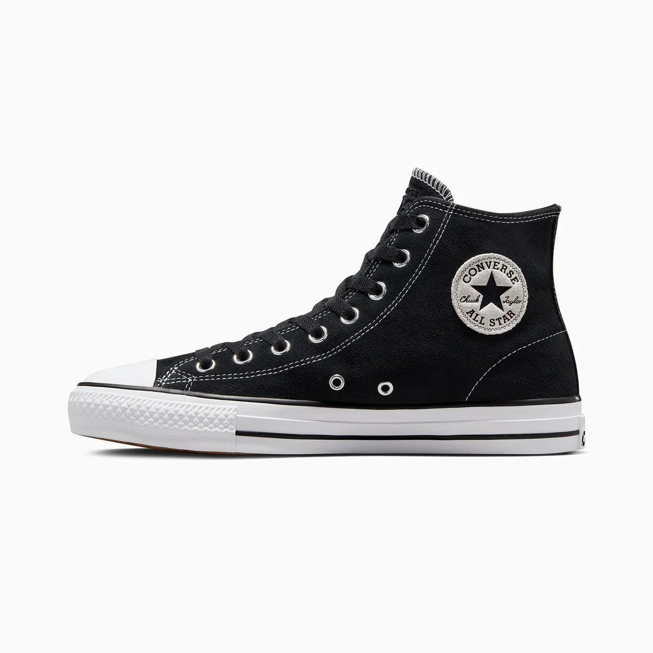 Chuck Taylor All Star Pro Suede High Top - Black/Black/White