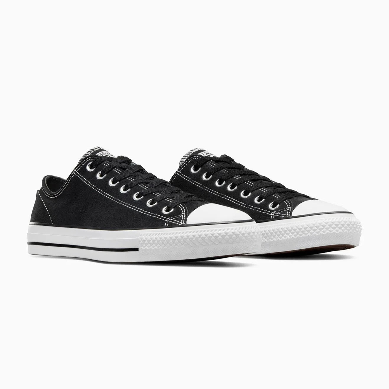 Chuck Taylor All Star Pro Suede Low - Black/Black/White