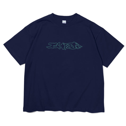 Distort Tee - Navy