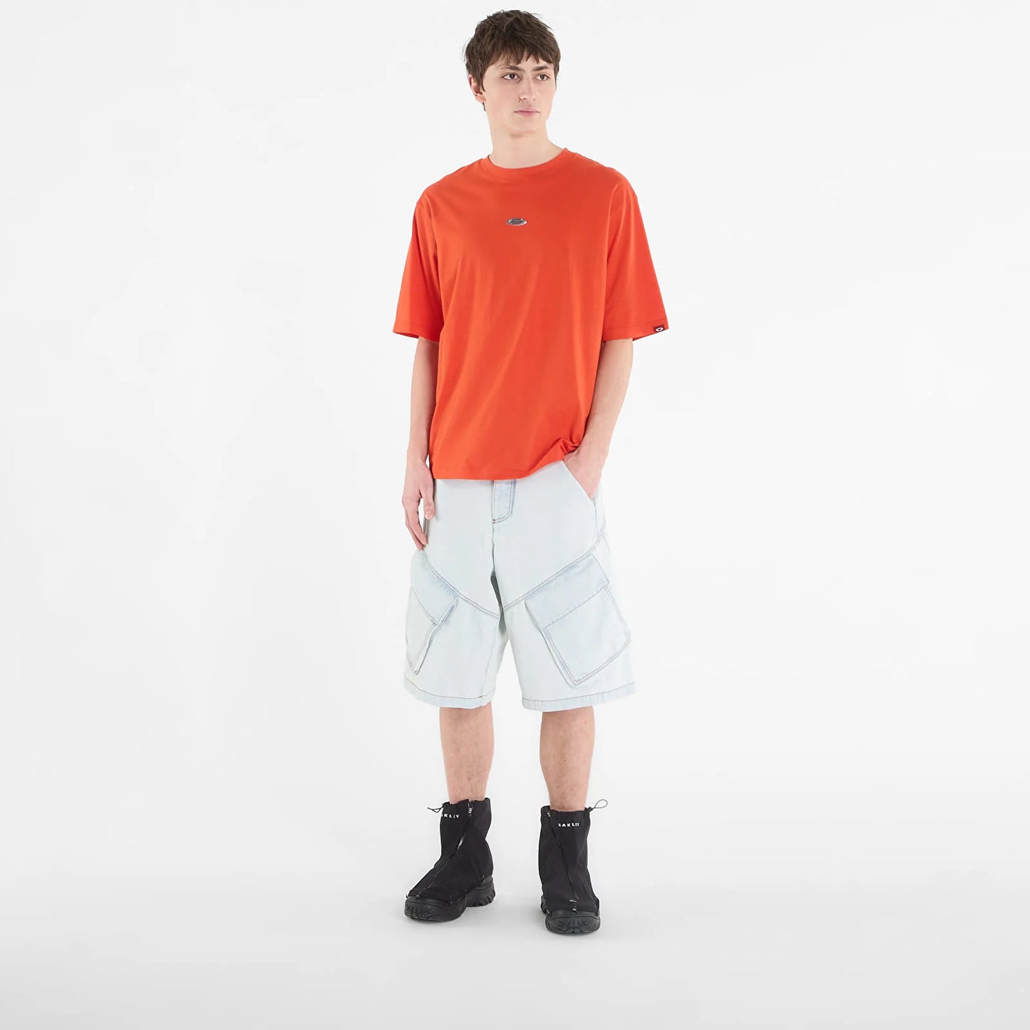Metal Ellipse SS Tee - Aviator Orange