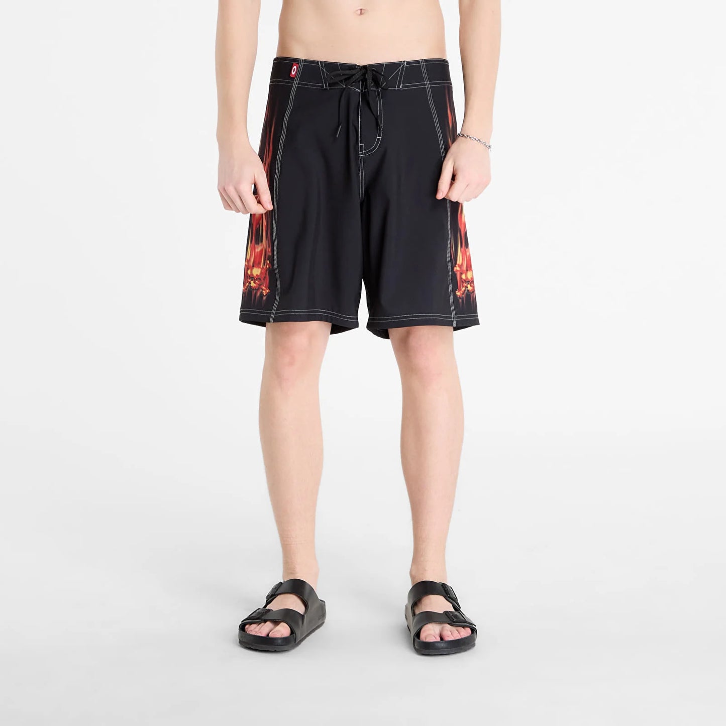 Heritage Flame Boardshort - Pitch Black