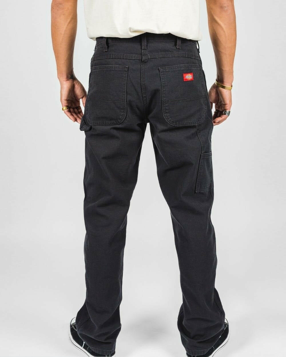 Relaxed Fit Duck Jean - Rinsed Black