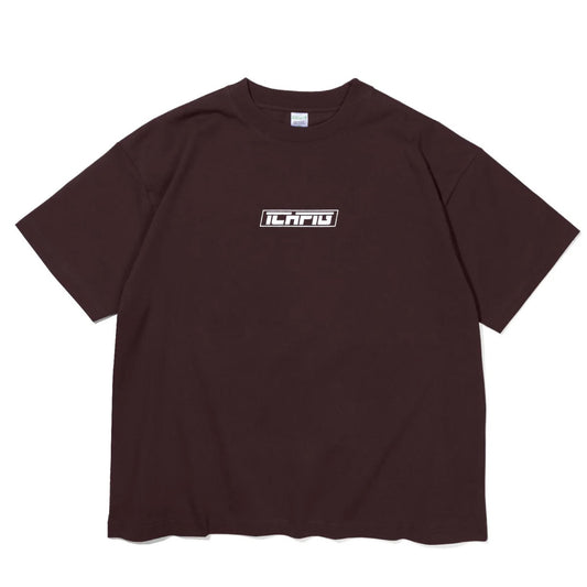 Strike Logo Tee - Espresso/White