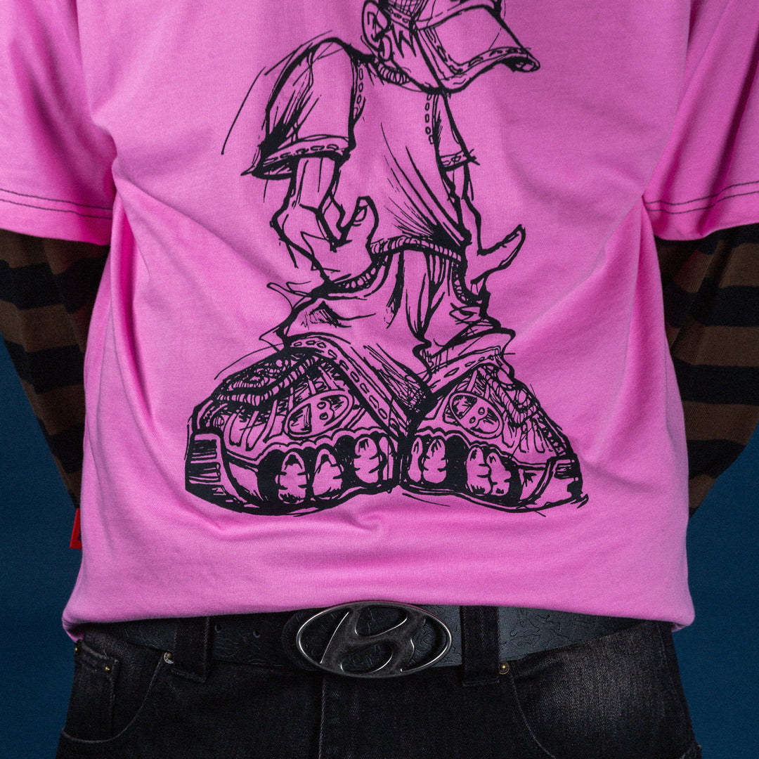 Lurker Tee - Pink