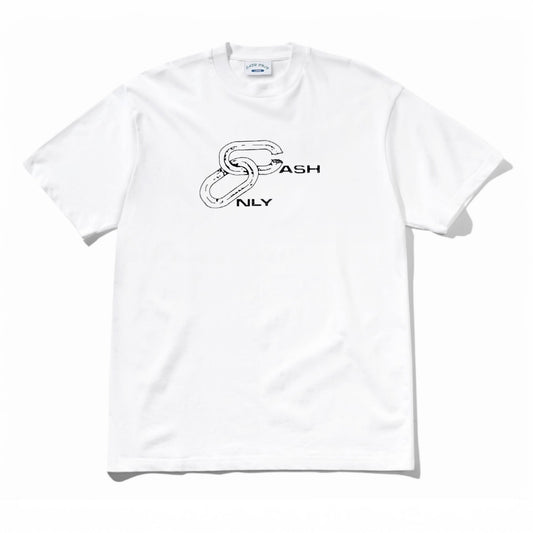 Chain Tee - White