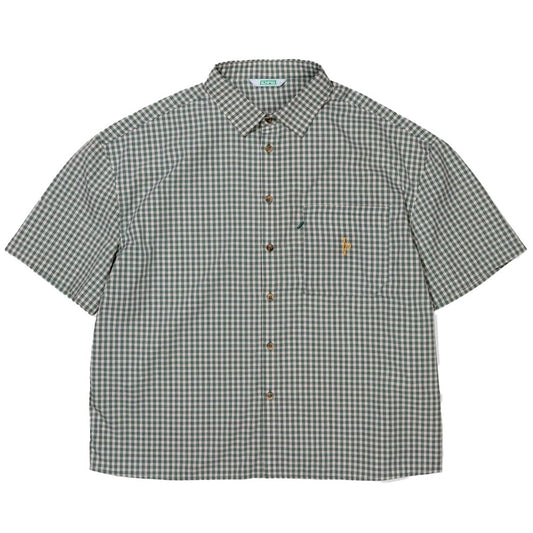 Heritage Plaid Shirt - Cream/Forest