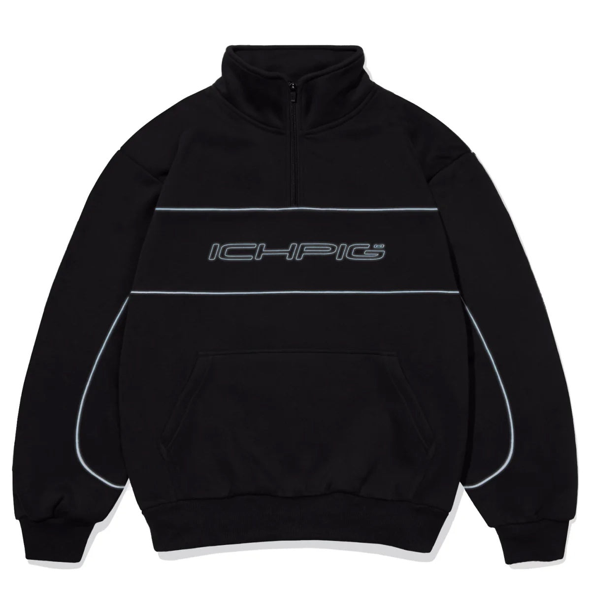 Flashback 1/4 Zip - Black