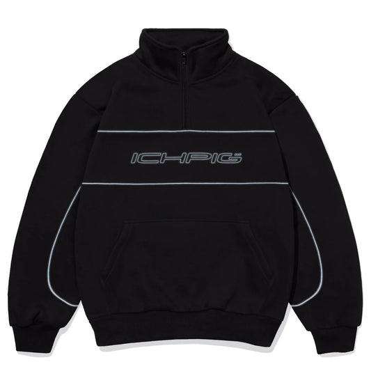 Flashback 1/4 Zip - Black
