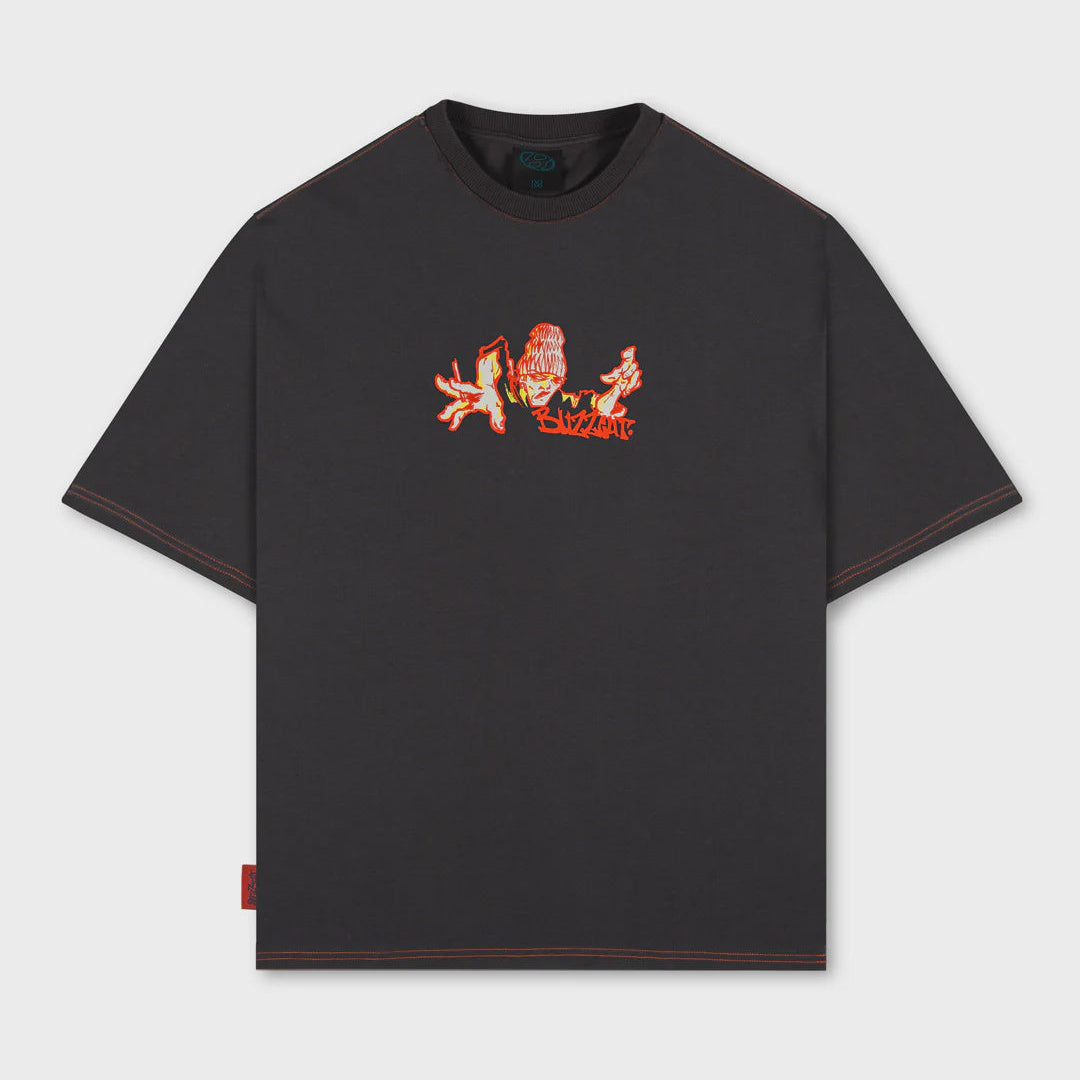 Delinquent Tee - Charcoal