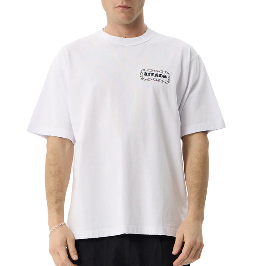 Spiritual Heavyweight Boxy Tee - White