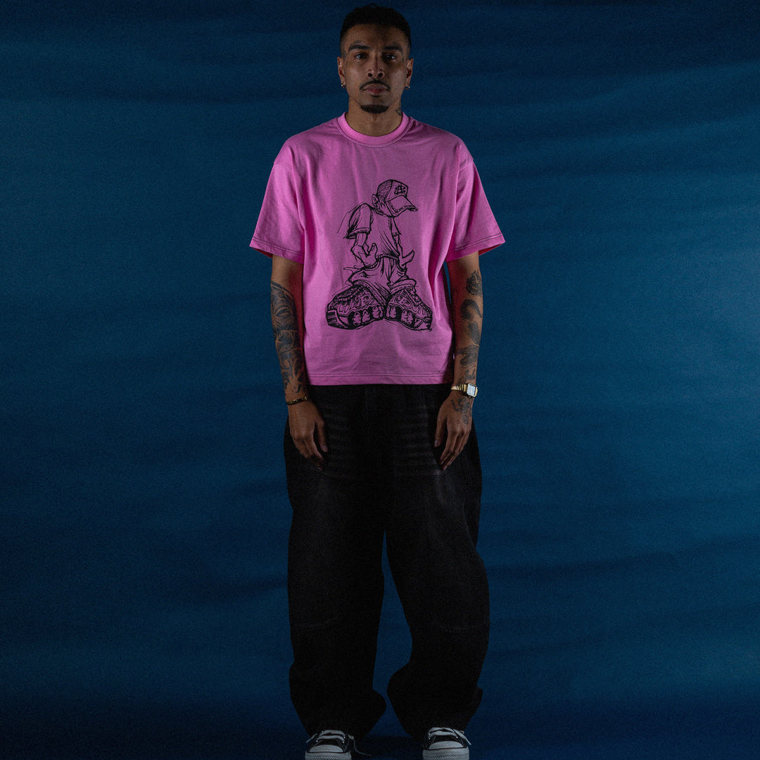 Lurker Tee - Pink