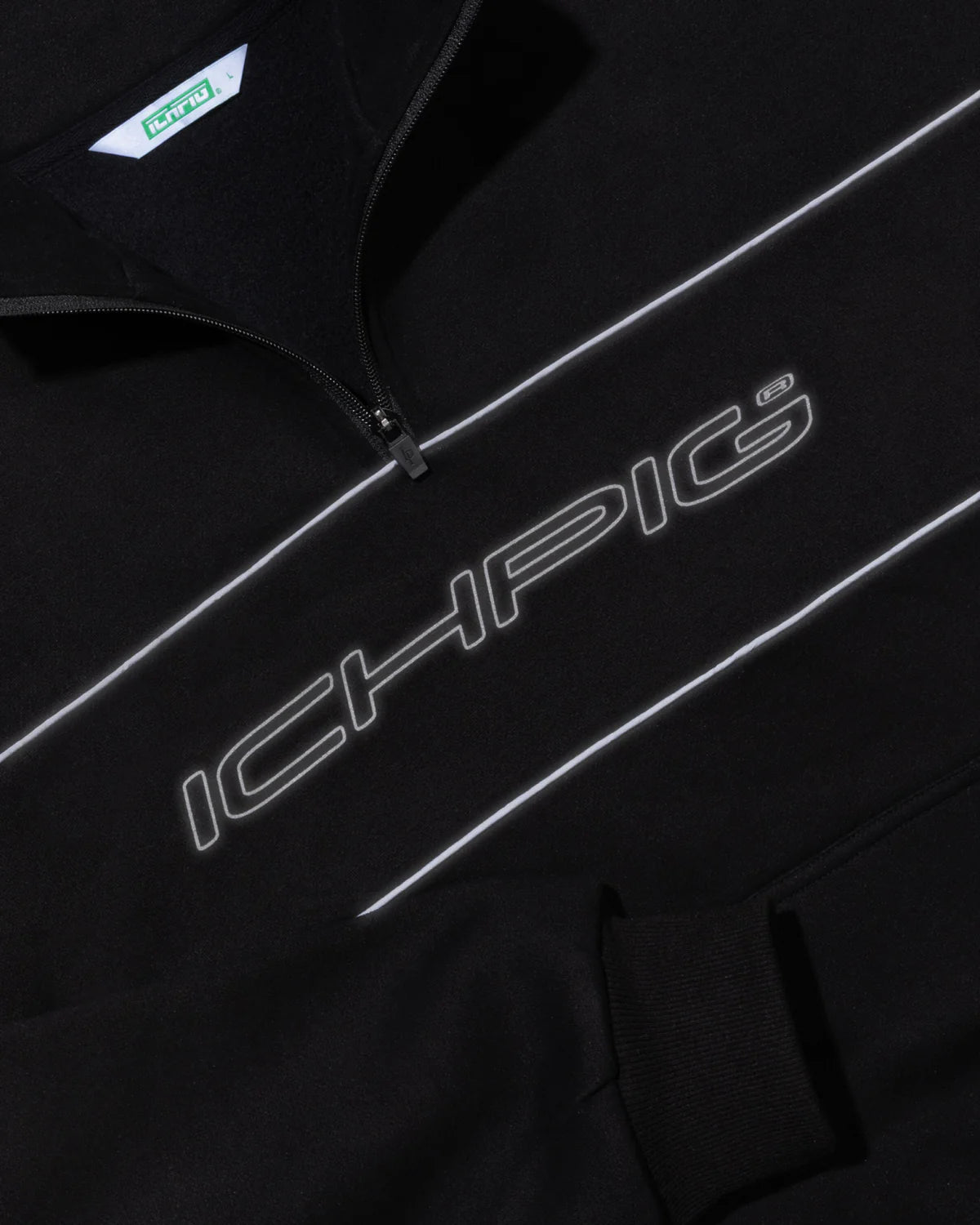 Flashback 1/4 Zip - Black