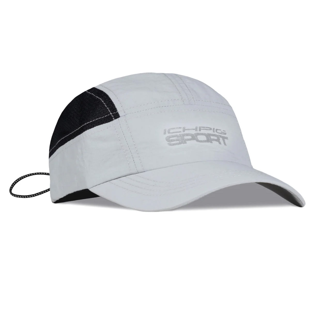 Sports Panel Cap - Light Grey