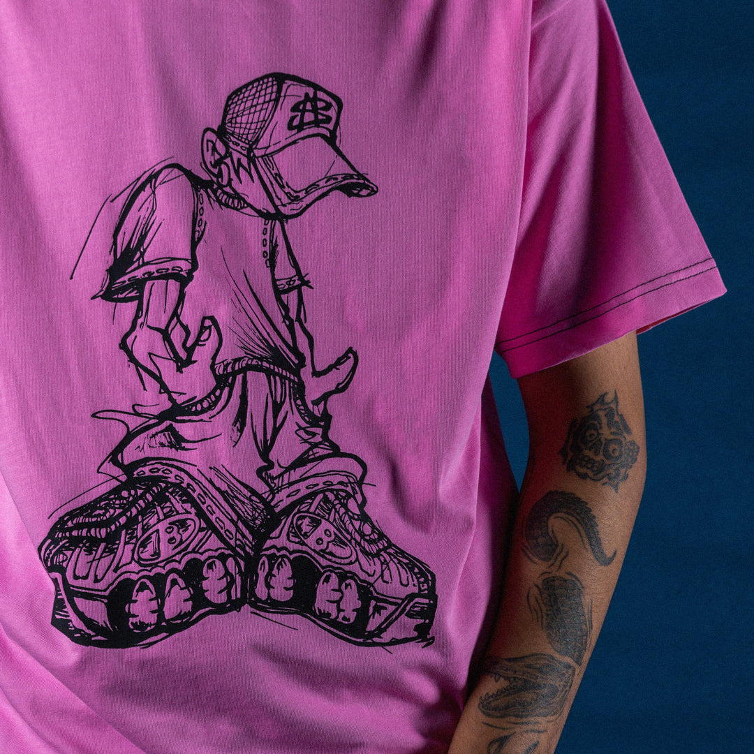 Lurker Tee - Pink