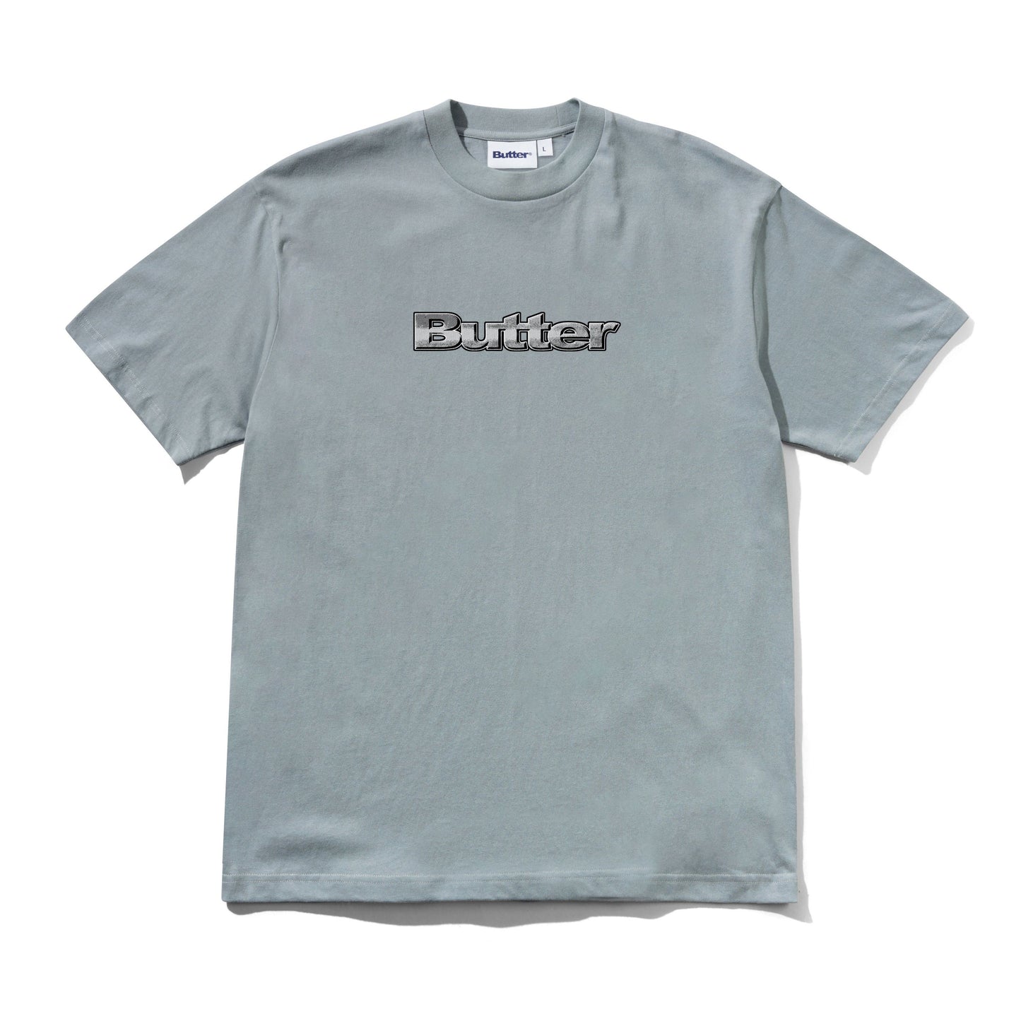 Alloy Logo Tee - Dull Ocean
