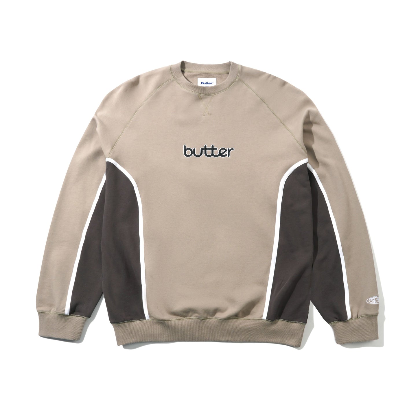 Aspect Crewneck - Fossil/Charcoal