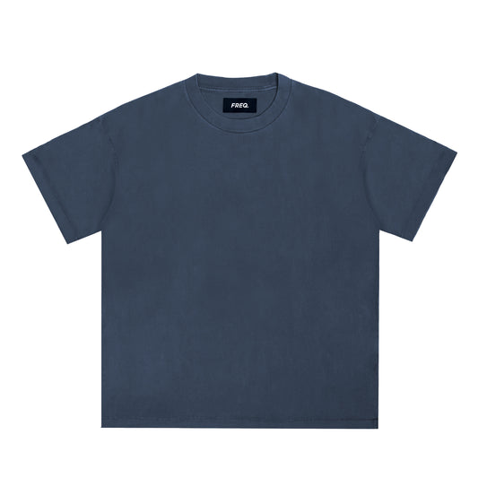 Ultra Premium Basic Tee - Washed Navy