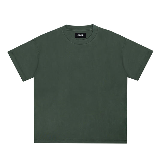Ultra Premium Basic Tee - Washed Forest