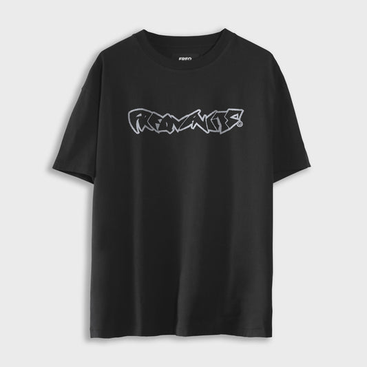 Fracture Tee - Black / White