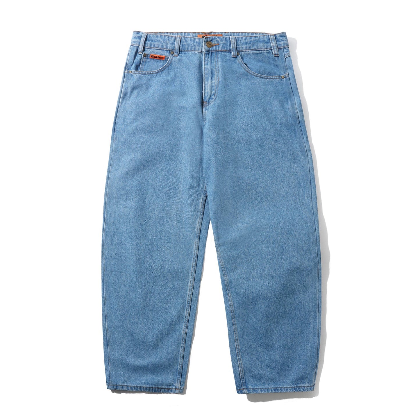 Baggy Denim Jeans - Washed Indigo