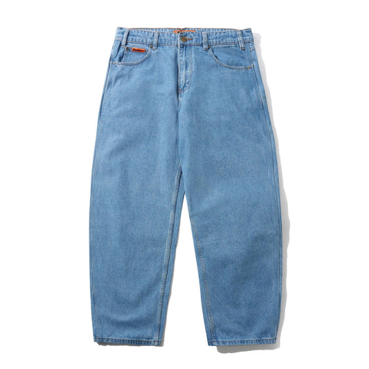 Baggy Denim Jeans - Washed Indigo