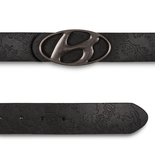 Byundi Leather Belt - Black