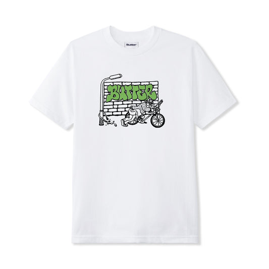 Bike Tee - White