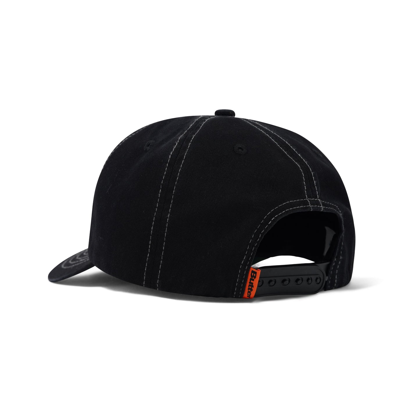 Blotch 5 Panel Cap - Black