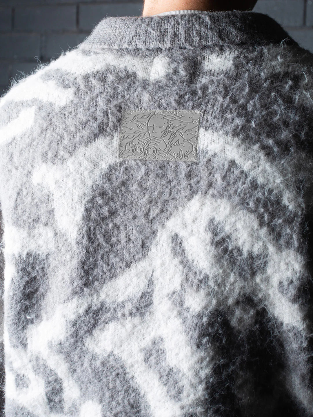 Seeker Mohair Cardigan - Grey