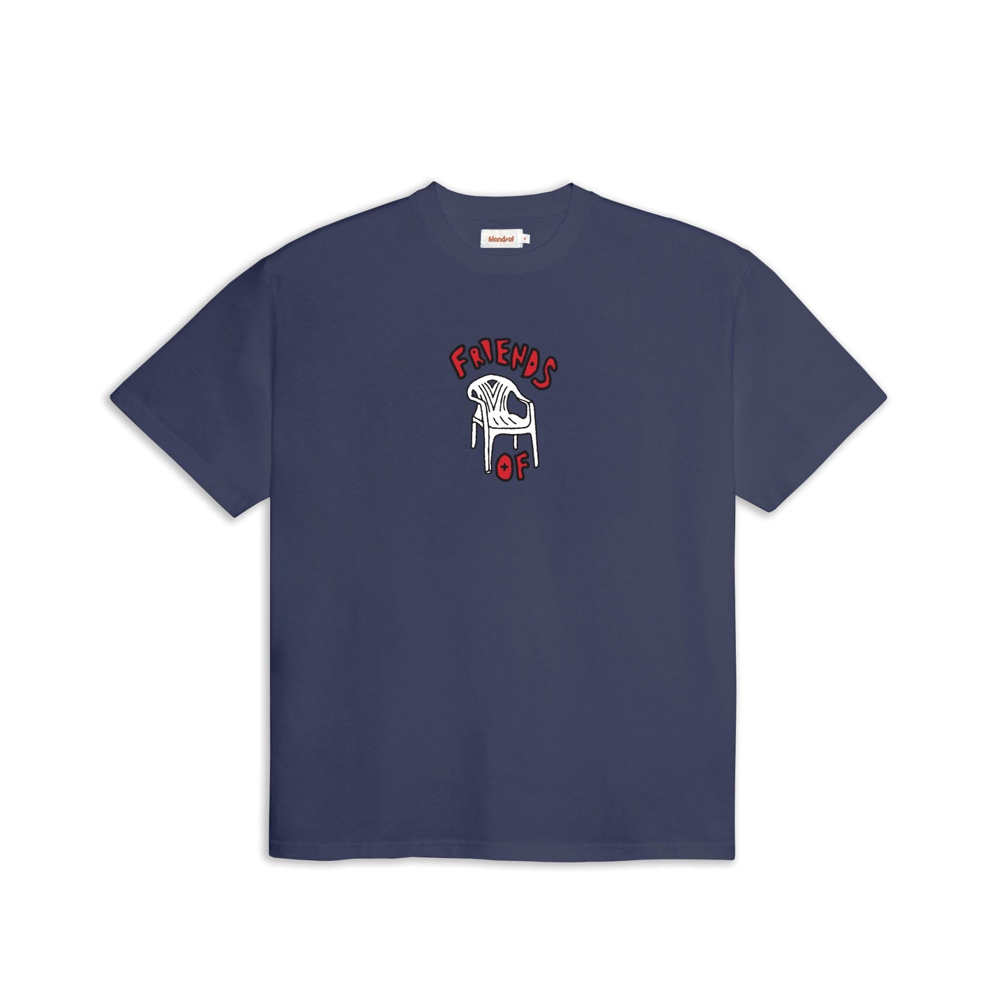 Friends Of 'Chair' T-Shirt - Navy