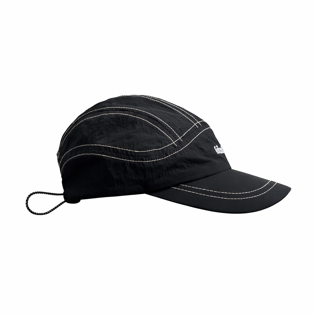 Friends Of 'Logo' Contrast Stitch Cap - Black