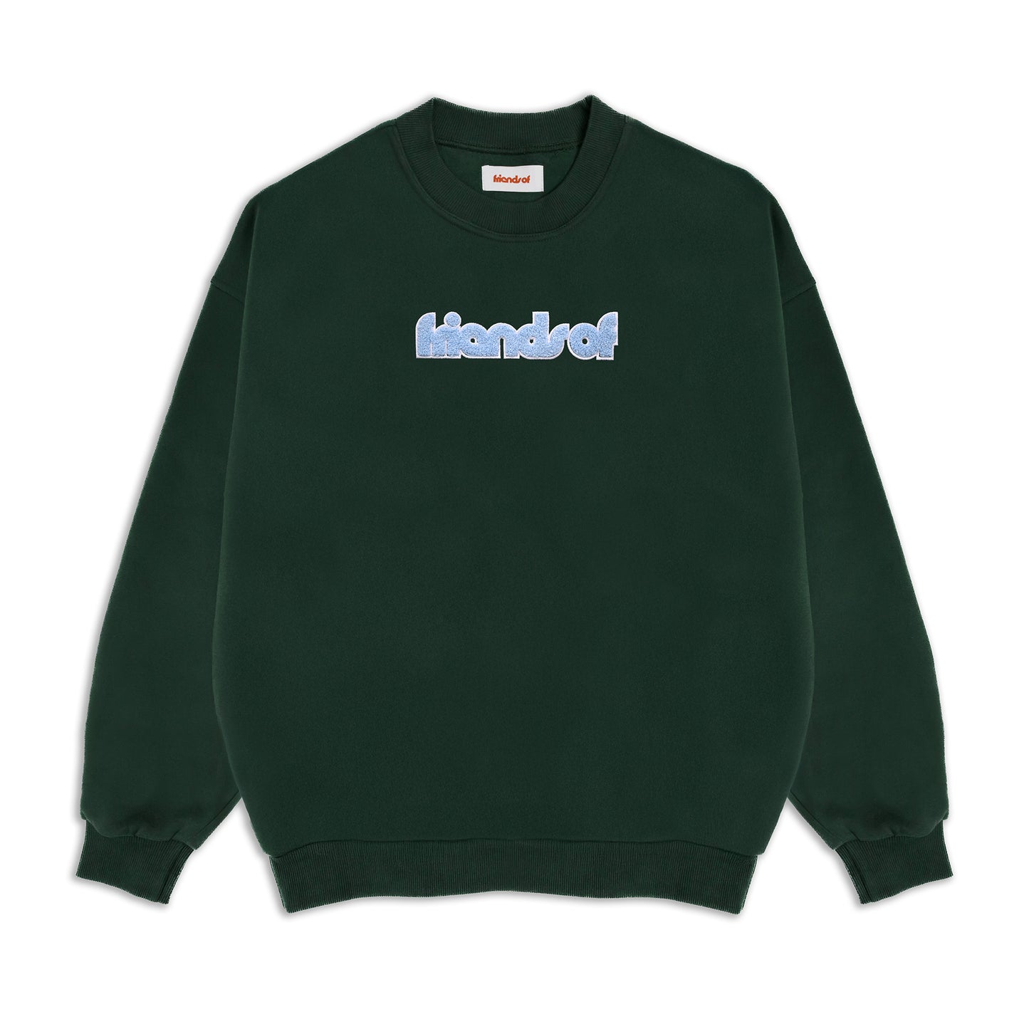 Friends Of 'OG' Crewneck - Forest / Baby Blue